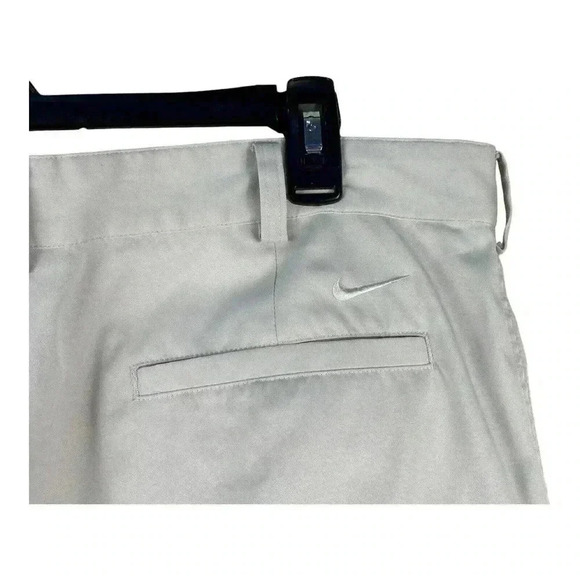NIKE DRI FIT WHITE STRAIGHT LEG GOLF PANTS 36x32 - Picture 7 of 10